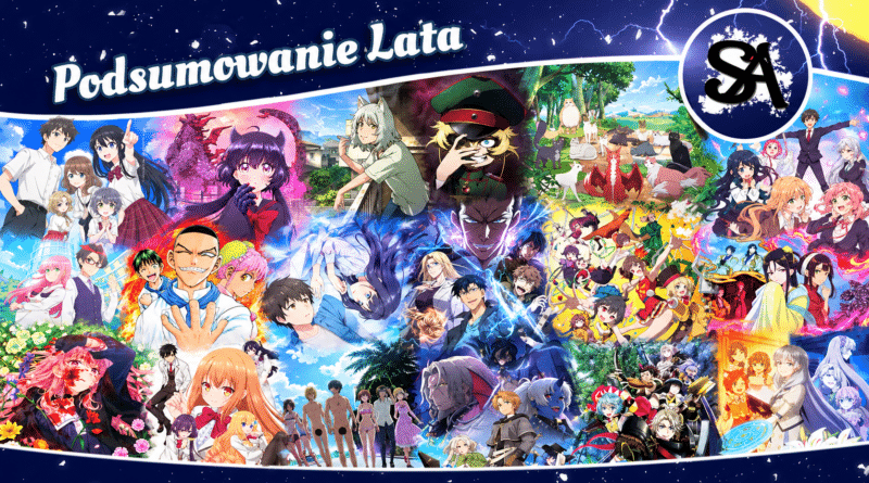 Podsumowanie lata 2026: zbiorcza grafika anime sezonu